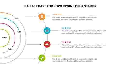 radial chart for powerpoint presentation